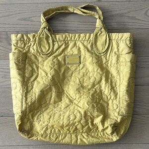 Marc by Marc Jacobs Yellow Quilted Tote Bag